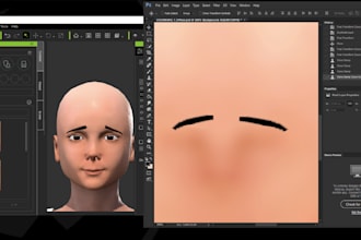 3d cartoon character and rigging for iclone cc maya blender creator 4 model