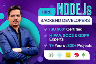 provide nodejs  expressjs backend developer