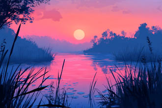 create a environment concept art and background
