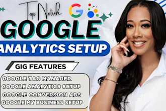 setup google my business analytics tag manager, ads conversion tracking