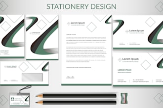 do business card, id card, letterhead and envelope design