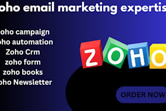 setup zoho email campaign, zoho newsletter, zoho automation, zoho landing page