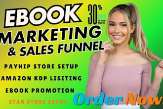do payhip store ebook marketing sales funnel stan store for ebook and amazon kdp