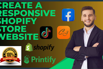 build shopify store design, redesign shopify ecommerce website development
