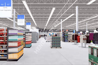 realistic and rendering 3d cgi hospital, cgi pharmacy, 3d chemist, cgi warehouse