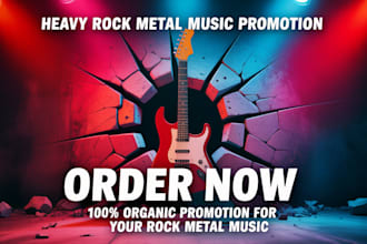 pitch your heavy hard rock metal music promotion to 900 active playlist curators