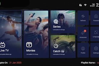 rebrand android iptv app, purple tv, igwebos, xciptv