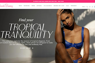 design bikini shopify store bikini website swimwear store swimwear lingerie ghl