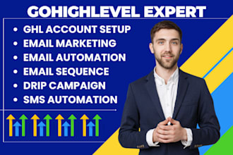 setup gohighlevel email marketing ghl email newsletter automation drip campaign