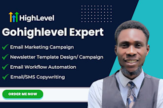 gohighlevel email marketing campaign, ghl a2p 10dlc, newsletter template design