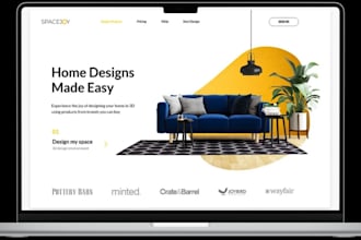 design furniture shopify website cabinet store upholstery ecommerce marketplace