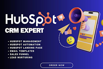 be your hubspot crm expert setup hubspot automation hubspot website