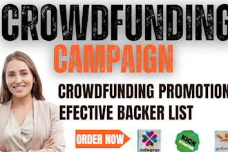 make real backer list promote advertise indiegogo gofundme crowdfunding campaign