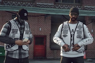 create custom fivem clothing kuttes mc, mc vest, biker clothing