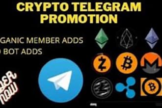 do telegram promotion memecoin token marketing to 100x