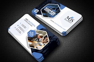 create a professional business card for your business