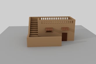 provide low poly 3d models