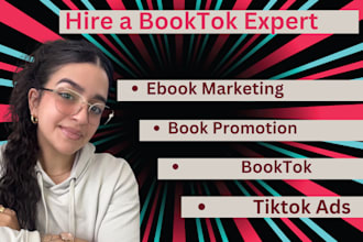 do viral booktok book promotion, ebook marketing, KDP ads, and tiktok video