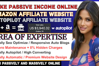 create autopilot amazon affiliate website, mlm website deign