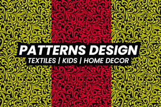 design seamless patterns for textiles