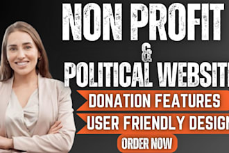 do political campaign election politics nonprofit ngo charity donation website