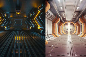 model 3d sci fi environment, 3d sci fi planet for game, 3d printing, 3d film
