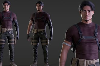 3d game character 3d modeling 3d character modeling 3d animation 3d blender
