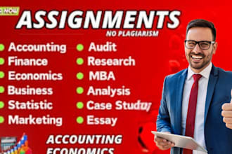 do essay, case study analysis, report, research and summary writing