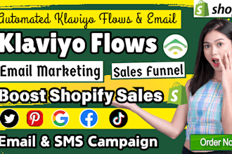 klaviyo email marketing klaviyo flows boost shopify website ecommerce marketing