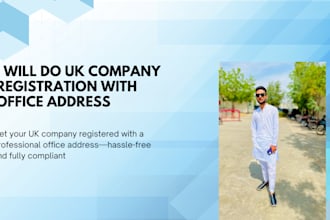do UK company registration with office address