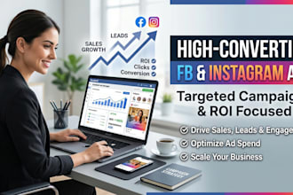 be an expert in managing and optimizing facebook and instagram ads