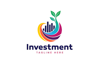 do accounting, financial, capital, investing, logo design