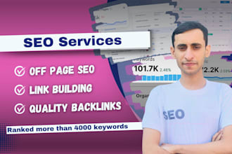 give perfect monthly SEO service with high da german backlinks