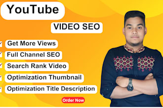 boost your youtube channel organically with SEO