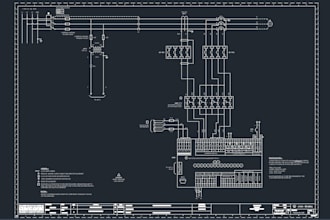 create single line diagrams sld, electrical schematics in autocad electrical