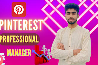 be create boards and pins as a pinterest marketing manager