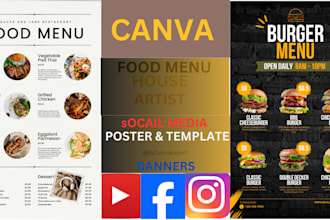design a canva templates for your social requirements