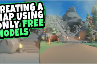 create amazing 3d model,roblox map,and roblox asset for your game