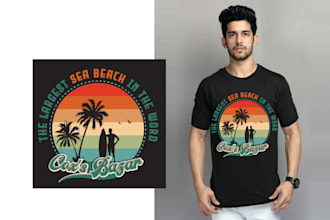 do custom typography christian t shirt design