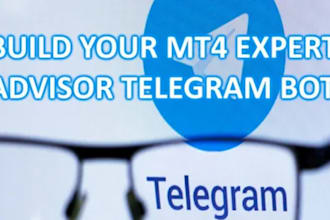 develop blockchain dapp, discord telegram bot, mt4, mt5, trading bot