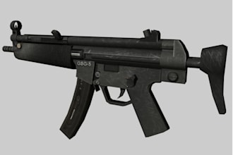 create fivem gun, 3d game asset,fivem weapon, 3d model,fivem script