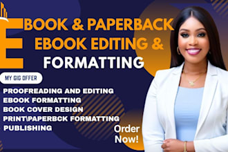 kdp book editing, formatting for publishing, book proofreading, book editor