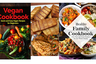 write recipe books and cookbook design, cookbook formatting, recipe layout