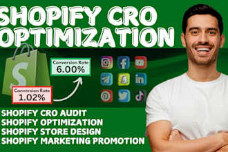 increase your conversion rate optimization shopify cro and audit