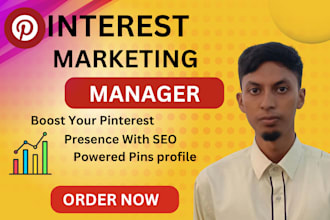 manage your pinterest account with SEO optimized pins and board
