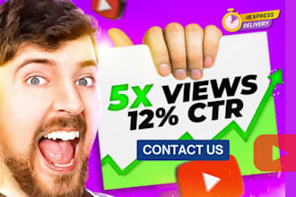 design youtube thumbnail that attract viewers