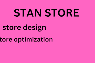 do stan store design and redesign stan store marketing