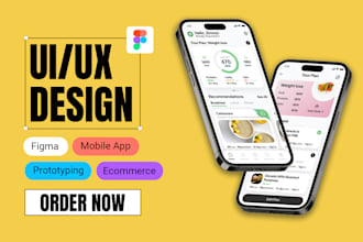 design mobile app UI UX in figma