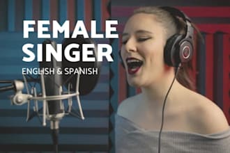 be female singer, translate lyrics into koraen, japanese, music transcription