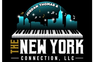 do dj rap band creative custom text logo music typography